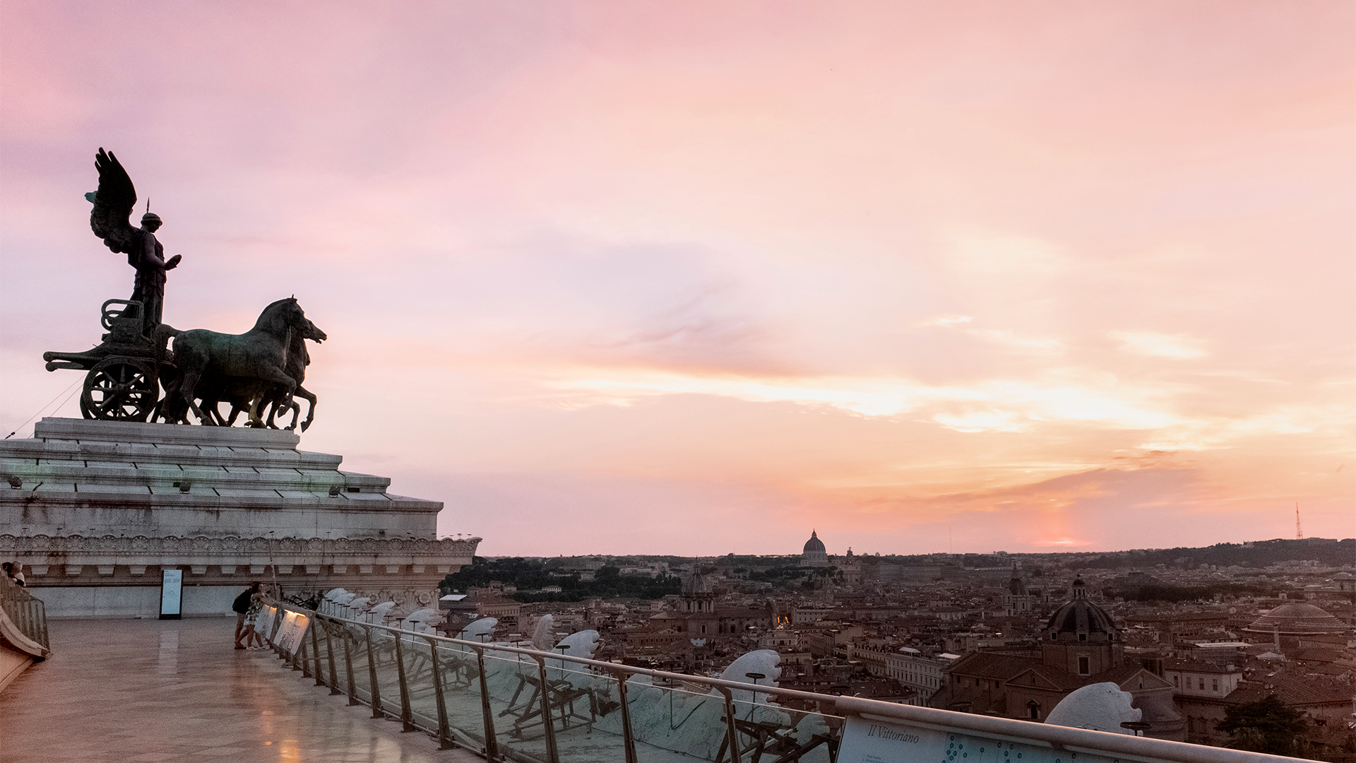 Una sera al Vittoriano